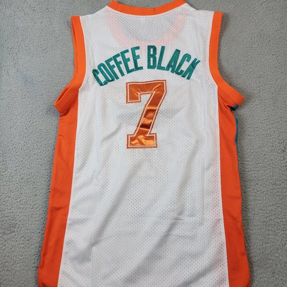 Semi-Pro Flint Tropics Jersey Men's Size M Coffee Black Andre 3000 Will Ferrell - Picture 7 of 11
